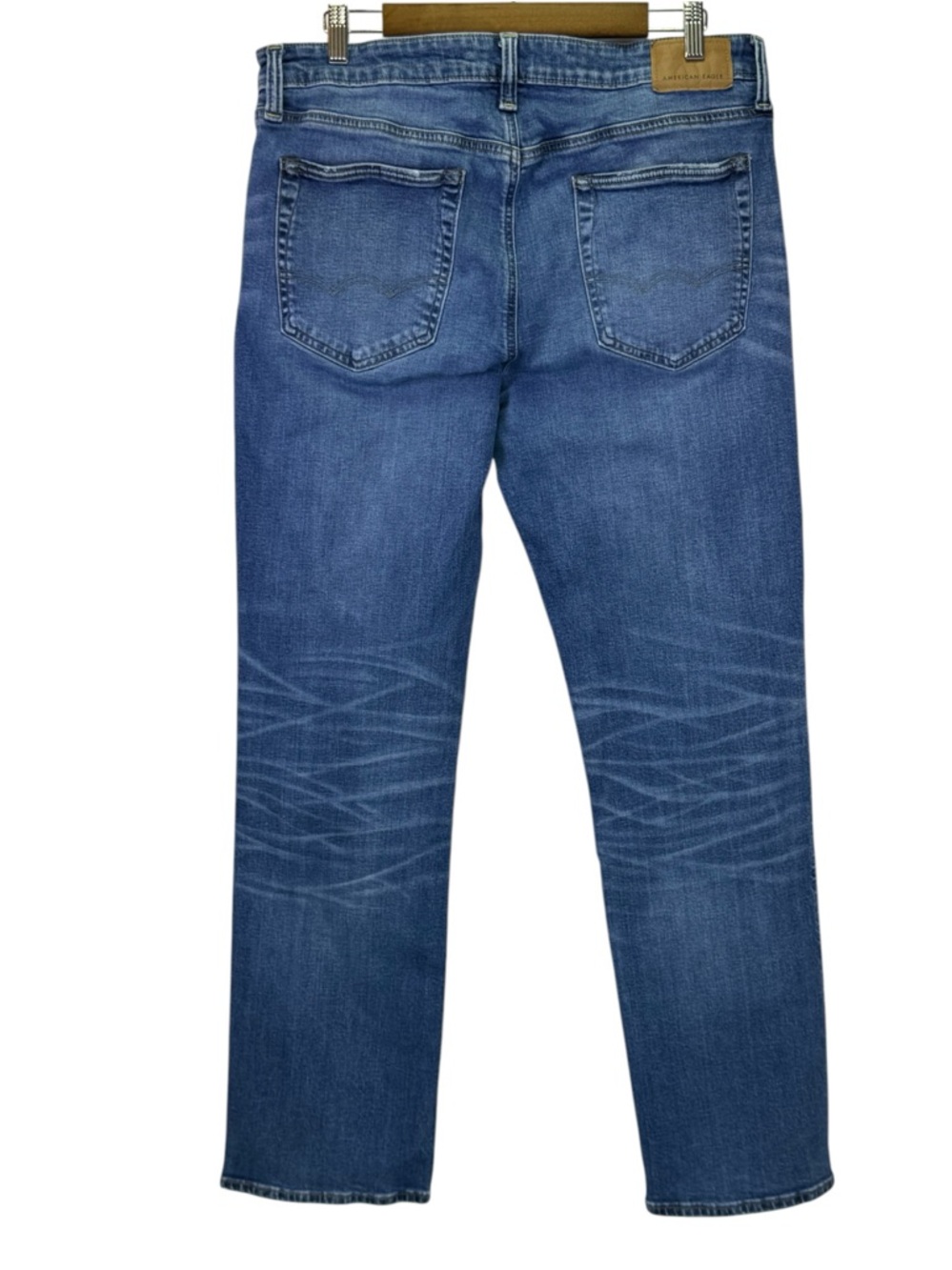 American Eagle Men's Original Bootcut Jeans Medium Wash Size 36x34 - Picture 3 of 7